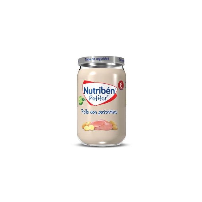 Nutriben Potito Pollo Patatitas 235Gr.+6M