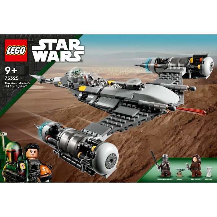 LEGO 75325 Star Wars: The Book of Boba Fett - N-1 Fighter de The Mandalorian - Set de Construcción para niños +9 años 11 LEGO 75325 Star Wars: The Book of Boba Fett - N-1 Fighter de The Mandalorian - Set de Construcción para niños +9 años 11