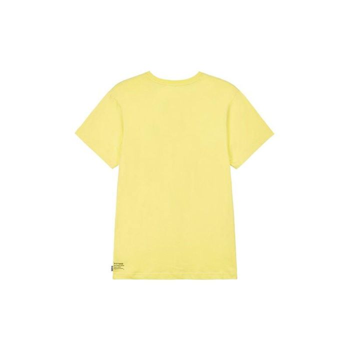 Camiseta Picture Basement Weasurf Amarillo 5