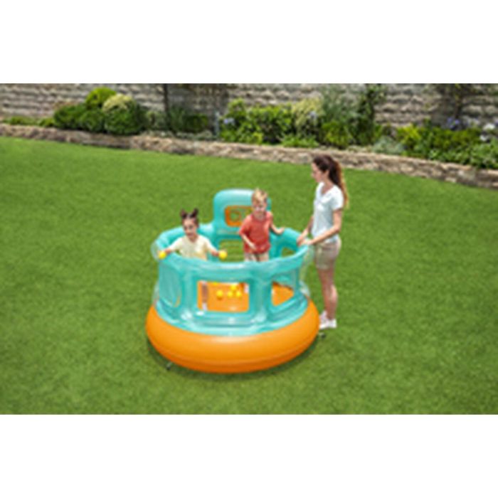 Bestway Saltador Hinchable Juegos con Bolas 152x152x117 cm +3 Años Interior y Jardin 52344 12