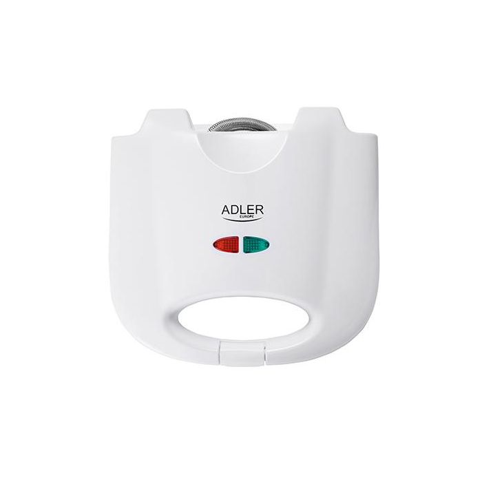 ADLER - Sandwichera Eléctrica para Sándwich, 750W de Potencia
