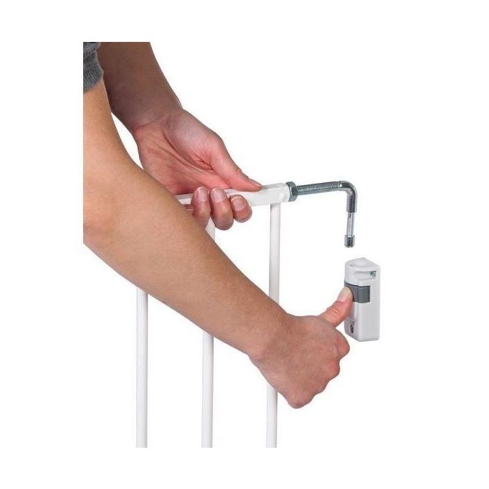 Safety 1st Barrera de Seguridad Fijación a Pared Blanco Ajustable 62-102 cm para Puertas y Escaleras con Apertura Fácil y Sin Barra Inferior 4 Safety 1st Barrera de Seguridad Fijación a Pared Blanco Ajustable 62-102 cm para Puertas y Escaleras con Apertura Fácil y Sin Barra Inferior 4