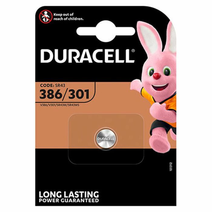 Pila de Óxido DURACELL 386/301