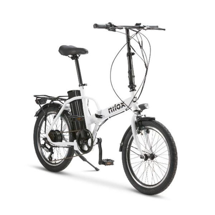 Bicicleta Eléctrica Nilox J1 PRO Blanco 250 W 9600 mAh 20"