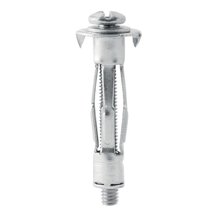 Rapid Taco de expansión metálico Ø8x32 tornillo m4x40, resistencia 25 kg, especial pladur, 10 unidades Rapid Taco de expansión metálico Ø8x32 tornillo m4x40, resistencia 25 kg, especial pladur, 10 unidades
