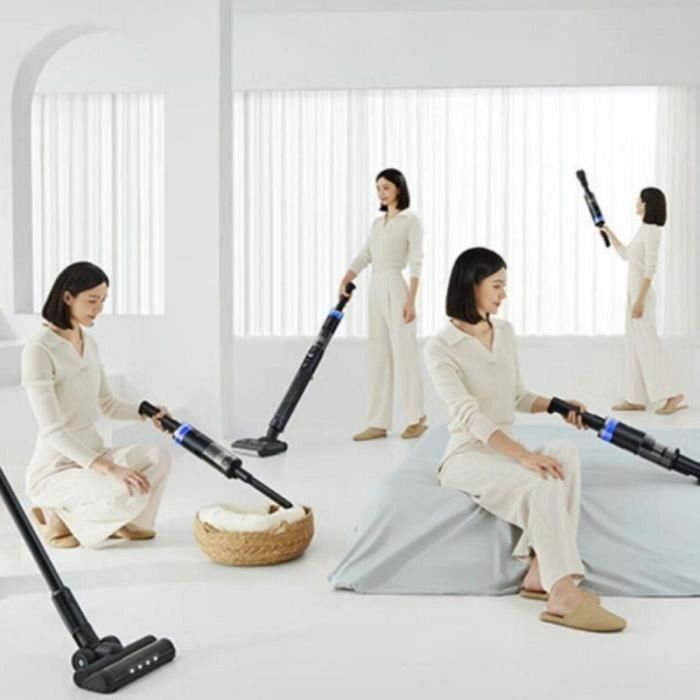 Eziclean Aspiradora Inalámbrica EZICLEAN Cyclowash P12 Combo Húmedo y Seco - 200 W - 25 min - 13,5 kPa - Negra 2