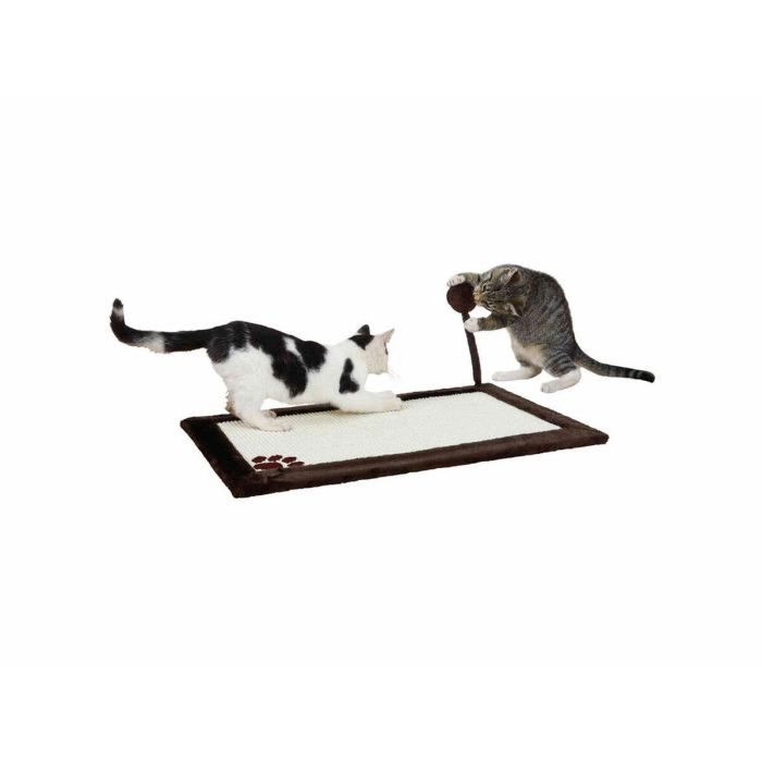 Rascador para Gatos Trixie Marrón Natural Poliéster Sisal EVA 70 × 45 cm 2 Rascador para Gatos Trixie Marrón Natural Poliéster Sisal EVA 70 × 45 cm 2