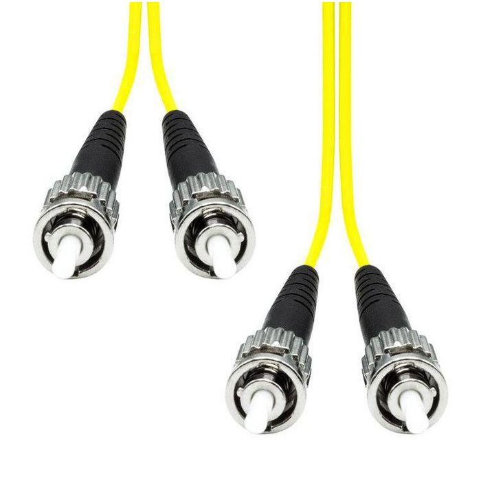 ProXtend ST-ST UPC OS2 Dúplex Singlemode Cable de Fibra Óptica Patch de 0.5 Metros con Cubierta LSZH para Redes de Alta Velocidad 1