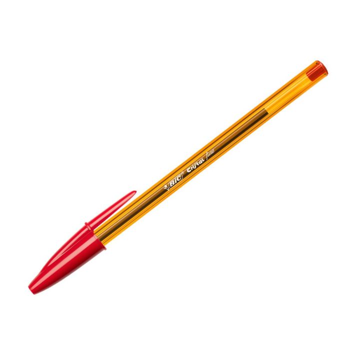 Bic Bolígrafo Cristal Original Fine Rojo Caja 50 Ud 2