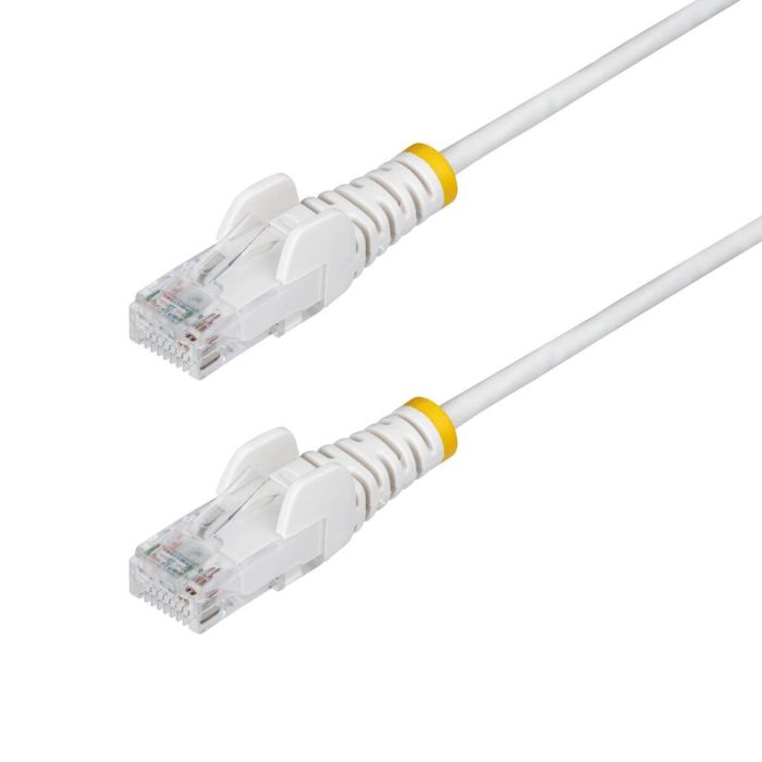 Cable de Red Rígido UTP Categoría 6 Startech N6PAT25CMWHS Blanco 25 cm 10