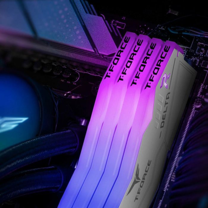 Team Group FF4D532G6000HC38GDC01 Módulo de Memoria RAM T-FORCE DELTA RGB 32GB (2x16GB) DDR5 6000MHz CL38 para PC 5 Team Group FF4D532G6000HC38GDC01 Módulo de Memoria RAM T-FORCE DELTA RGB 32GB (2x16GB) DDR5 6000MHz CL38 para PC 5