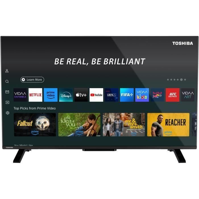 Toshiba 40QV2F63DG Televisor QLED 40'' (100 cm) Full HD 1920x1080 Smart TV con DTS Virtual:X y 2 HDMI Toshiba 40QV2F63DG Televisor QLED 40'' (100 cm) Full HD 1920x1080 Smart TV con DTS Virtual:X y 2 HDMI