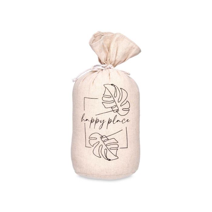 Tope Puerta Saco Happy Place Giftdecor 13x26x13 cm Blanco Tela (6 Unidades) 1 Tope Puerta Saco Happy Place Giftdecor 13x26x13 cm Blanco Tela (6 Unidades) 1