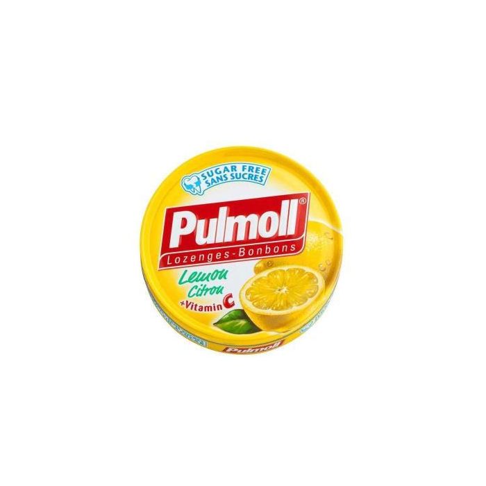 Pulmoll Pastillas Limón Sin Azúcar Cajita 45g