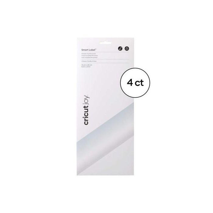 Cricut Smart Label Etiqueta Autoadhesiva Permanente Transparente Vinilo 320x140 mm 4 Piezas Núm. Artículo 2009444 0 Cricut Smart Label Etiqueta Autoadhesiva Permanente Transparente Vinilo 320x140 mm 4 Piezas Núm. Artículo 2009444 0