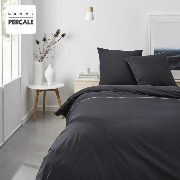 Hoy prestigio hoy Parlamento de la cama - 220 x 240 cm - 2 personas - 100% de encaje percal - Carbón de carbón 1 Hoy prestigio hoy Parlamento de la cama - 220 x 240 cm - 2 personas - 100% de encaje percal - Carbón de carbón 1