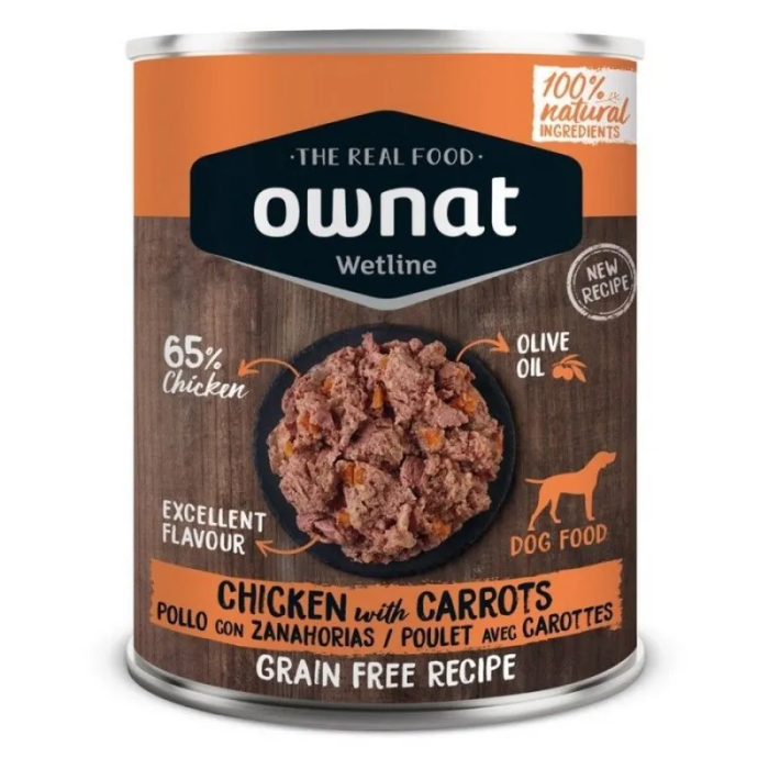 Ownat Perro Wetline Chicken &Carrots 12 X 395 gr