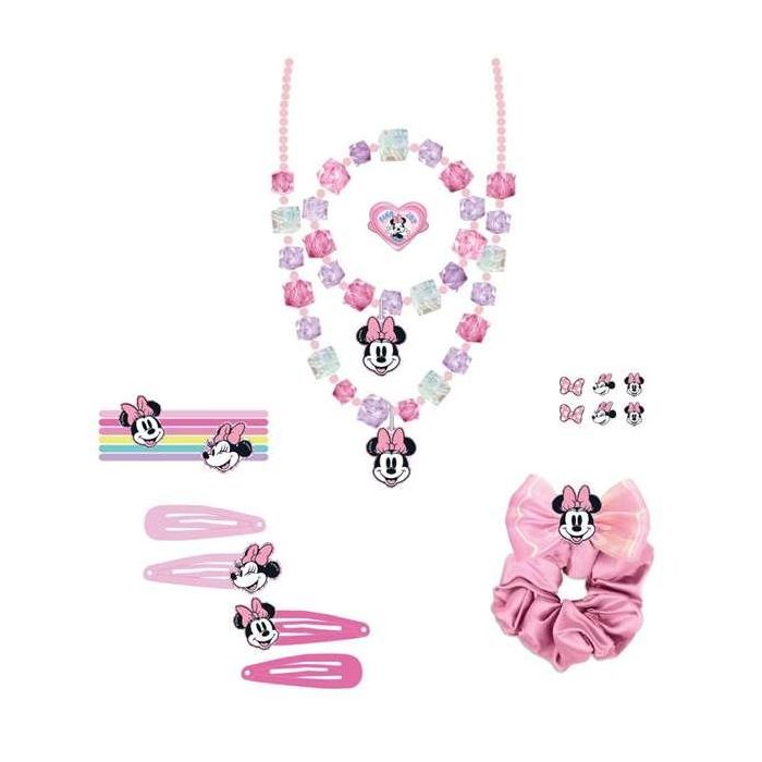 Accesorios de belleza minnie (12 piezas) 28.0 x 21.6 x 3.8 cm 7