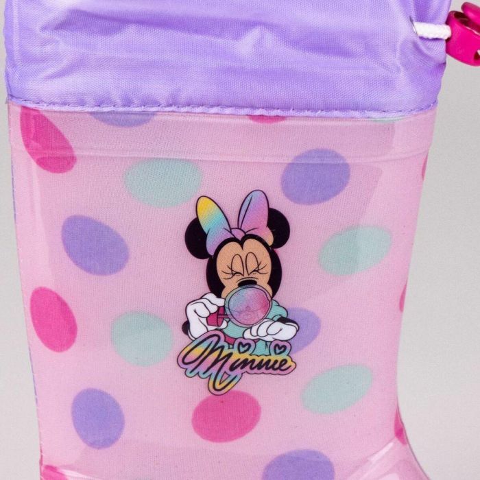 Botas de Agua Infantiles Minnie Mouse Rosa 2