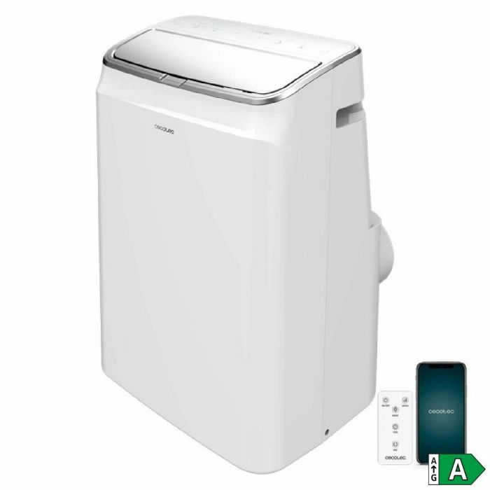 Aire Acondicionado Portátil Cecotec ForceClima 12800 Soundless Heating Connected A 1340 W Blanco 9 Aire Acondicionado Portátil Cecotec ForceClima 12800 Soundless Heating Connected A 1340 W Blanco 9