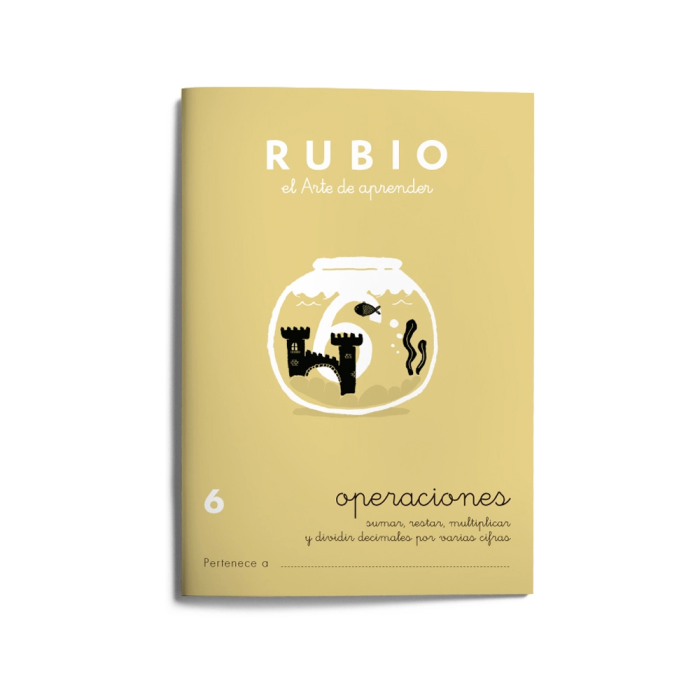 Rubio Cuaderno de problemas nº 6 para desarrollo intelectual y complemento educativo 1