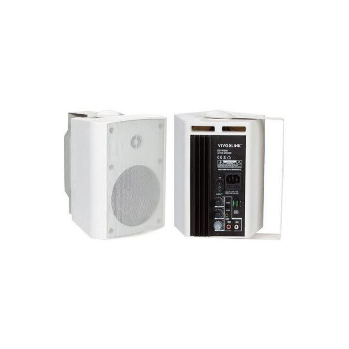 Vivolink Conjunto de Altavoces Activos 2x30W 5,25" Blanco