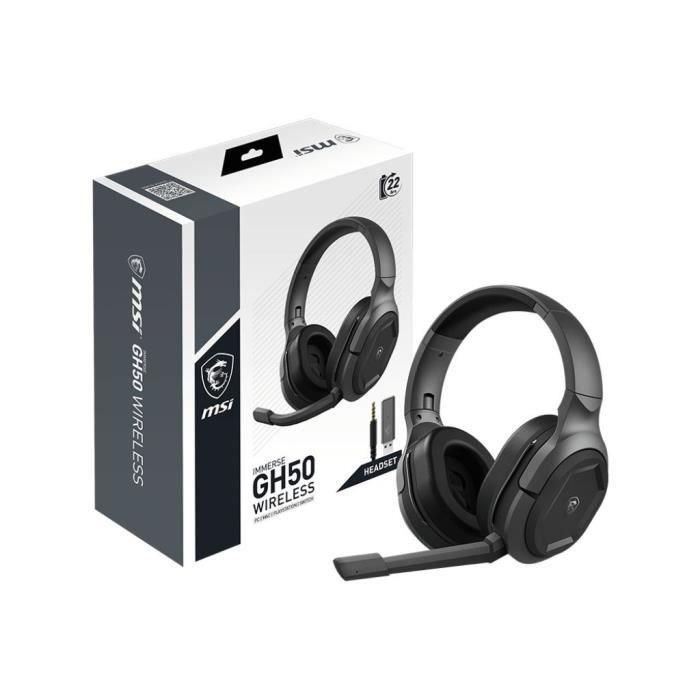 Auriculares inalámbricos para juegos - MSI - IMMERSE GH50 WIRELESS 4