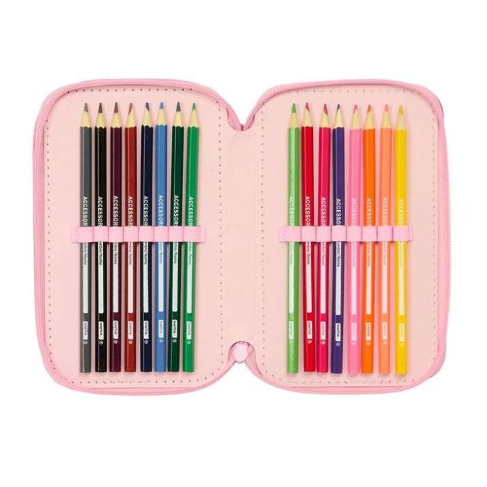 Plumier Triple Lilo & Stitch Ice cream Rosa 12,5 x 19,5 x 5,5 cm 37 Piezas 2 Plumier Triple Lilo & Stitch Ice cream Rosa 12,5 x 19,5 x 5,5 cm 37 Piezas 2