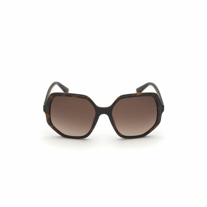 Guess GU7773 52F Gafas de Sol Mujer Montura Dark Havana Cristales Marrón Degradado Acetato Geométricas 58mm Patilla 135mm 3
