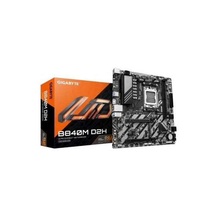 Placa Base Gigabyte B840M D2H Socket AM5/ Micro ATX Placa Base Gigabyte B840M D2H Socket AM5/ Micro ATX