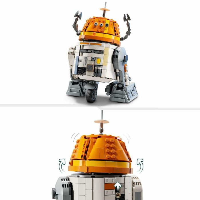LEGO Star Wars 75416 Ahsoka, el droide astromecánico Chopper (C1-10P), set de construcción, a partir de 10 años 10 LEGO Star Wars 75416 Ahsoka, el droide astromecánico Chopper (C1-10P), set de construcción, a partir de 10 años 10