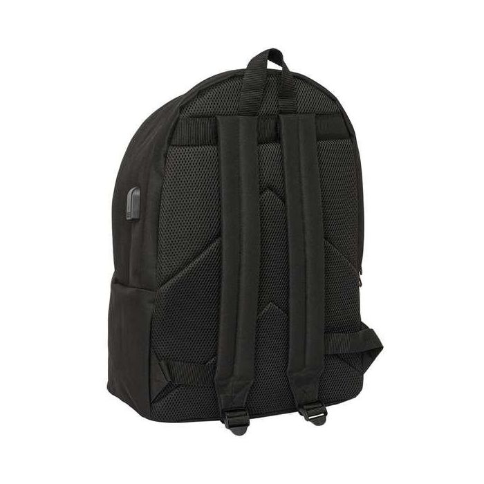 Mochila para Portátil Kings League KINGS LEAGUE Negro 31 x 44 x 18 cm 6 Mochila para Portátil Kings League KINGS LEAGUE Negro 31 x 44 x 18 cm 6