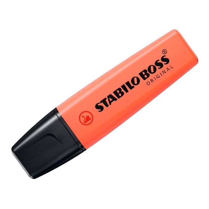 Rotulador Stabilo Boss Fluorescente 70 Pastel Coral Meloso 4