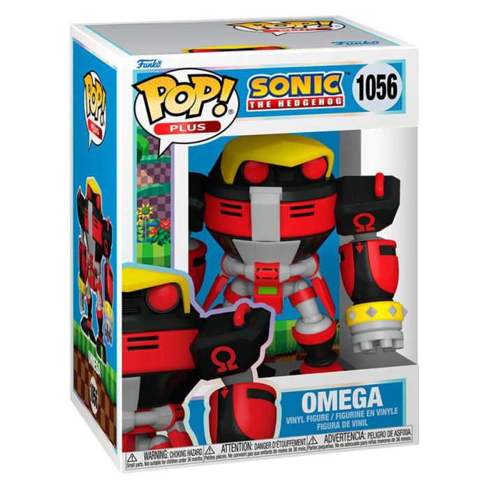 FUNKO Figura POP Sonic the Hedgehog Omega de Vinilo 9cm