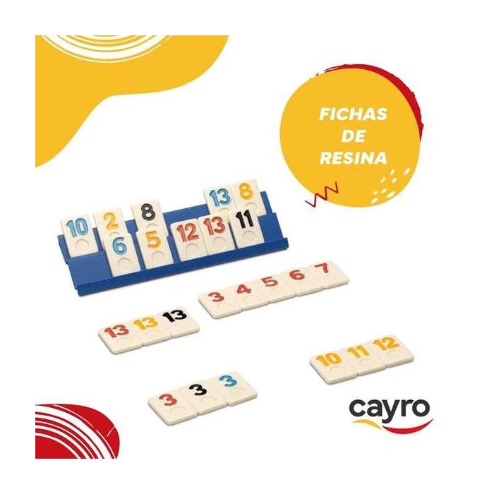 Juego rummi classic de viaje en caja de metal 11,5x19,5 cm 4 Juego rummi classic de viaje en caja de metal 11,5x19,5 cm 4