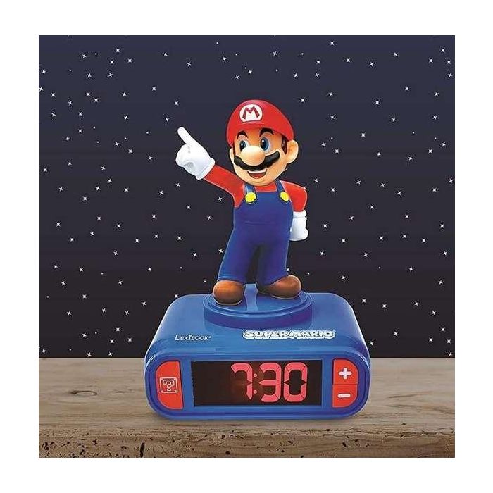 Reloj Despertador Super Mario Rl800Ni Lexibook 1 Reloj Despertador Super Mario Rl800Ni Lexibook 1