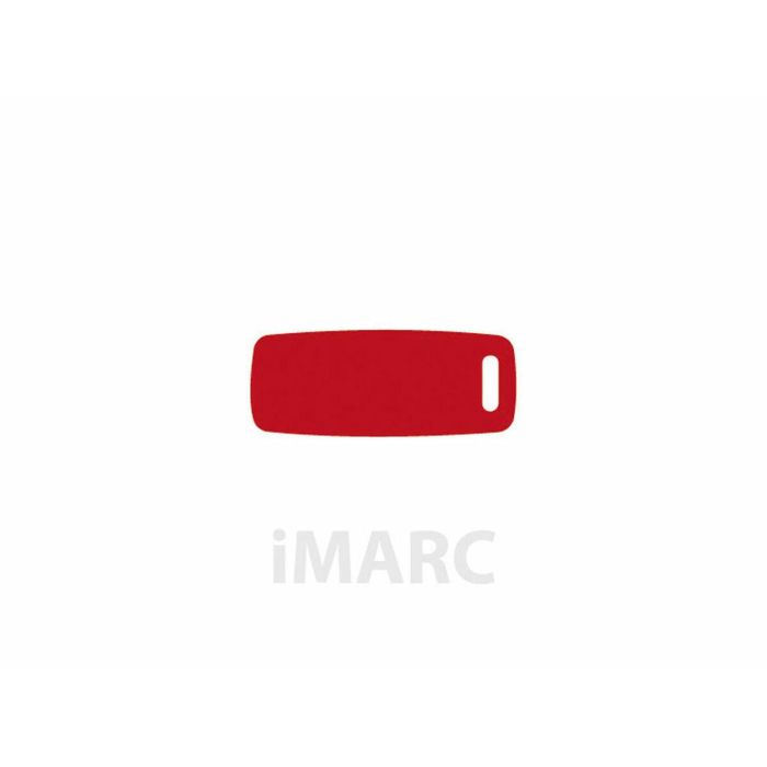 Placa identificativa Imarc Baggage Rojo