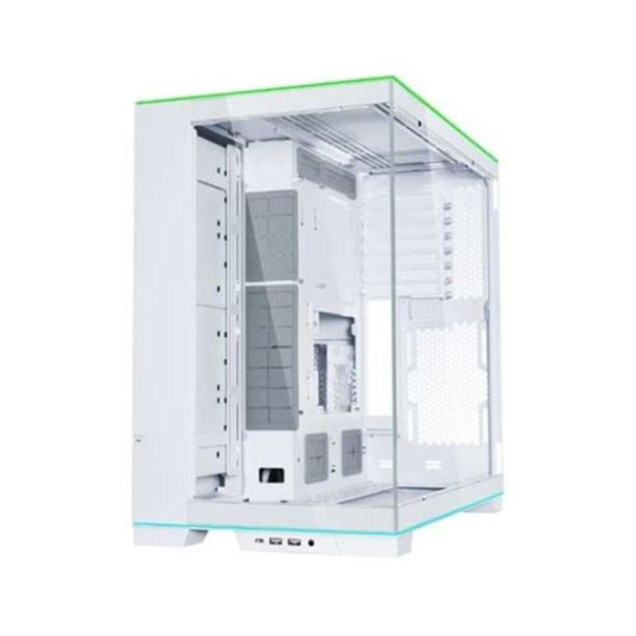Lian Li G99.O11DERGBW.00 Torre PC Gaming O11D EVO RGB Blanca E-ATX, Vista Panorámica con Vidrio Templado y ARGB 2 Lian Li G99.O11DERGBW.00 Torre PC Gaming O11D EVO RGB Blanca E-ATX, Vista Panorámica con Vidrio Templado y ARGB 2