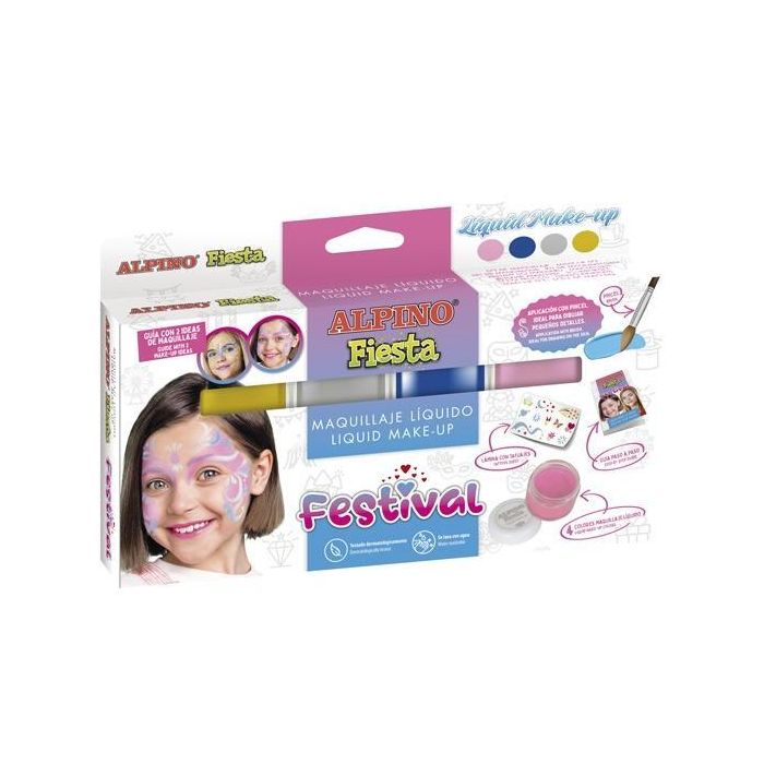 Alpino Maquillaje Líquido Festival Estuche 4 Unidades C-Surtidos Alpino Maquillaje Líquido Festival Estuche 4 Unidades C-Surtidos