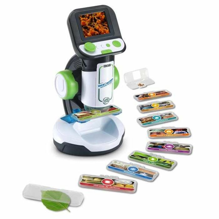Microscopio Educativo Multimedia VTech/ Pantalla HD 5 Microscopio Educativo Multimedia VTech/ Pantalla HD 5