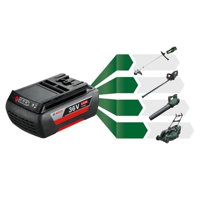 BOSCH 36 V 2 Ah Batería de iones de litio 1 BOSCH 36 V 2 Ah Batería de iones de litio 1