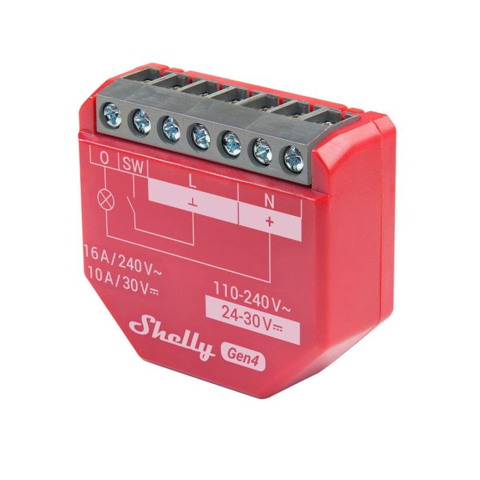 Shelly 1PM Gen4 Rele Inteligente Empotrado 1 Canal 16A Medición WLAN Matter Zigbee Bluetooth 7 Shelly 1PM Gen4 Rele Inteligente Empotrado 1 Canal 16A Medición WLAN Matter Zigbee Bluetooth 7