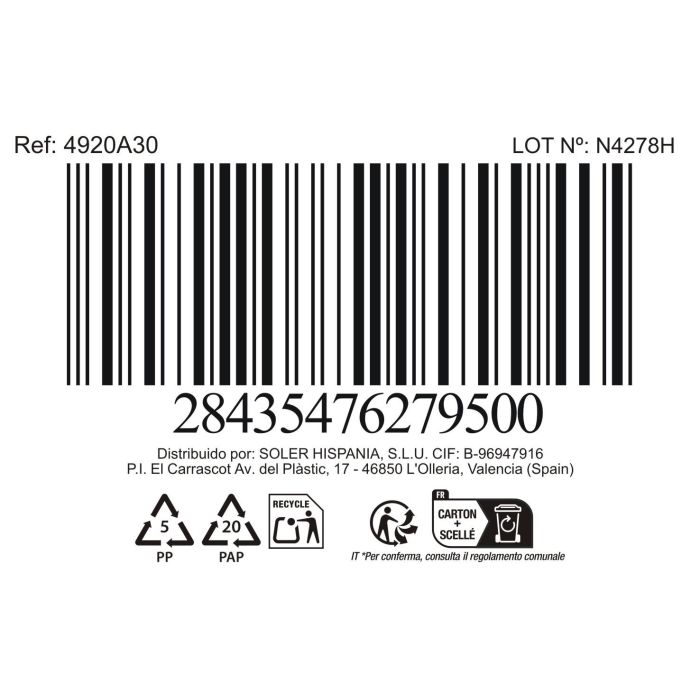 La Mediterranea Mug 320 ml Macarella Green (36 Unidades) 2