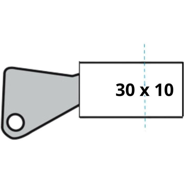 Cilindro de seguridad Yale 30 x 10 mm Latón Puerta de garaje 2 Cilindro de seguridad Yale 30 x 10 mm Latón Puerta de garaje 2