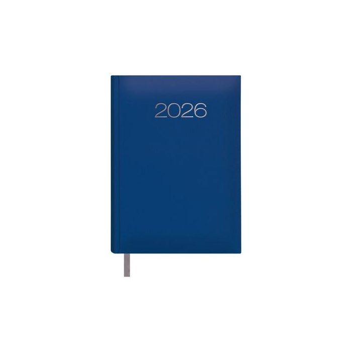 Agenda Anual (2026) Dohe Lisboa Cosida Tapa Extra Polipiel 140X200 D/P Azul