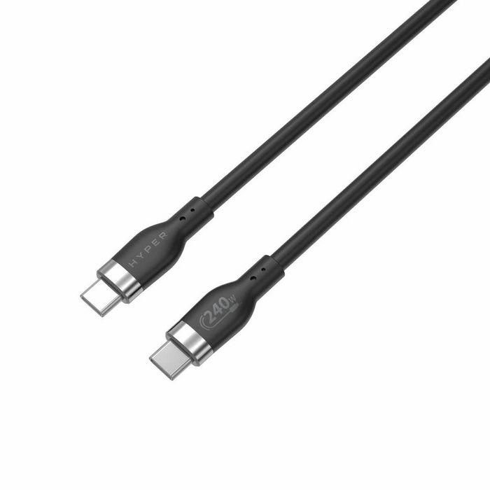 HYPER HJ4002BKGL cable USB USB 2.0 2 m USB C Negro 1 HYPER HJ4002BKGL cable USB USB 2.0 2 m USB C Negro 1