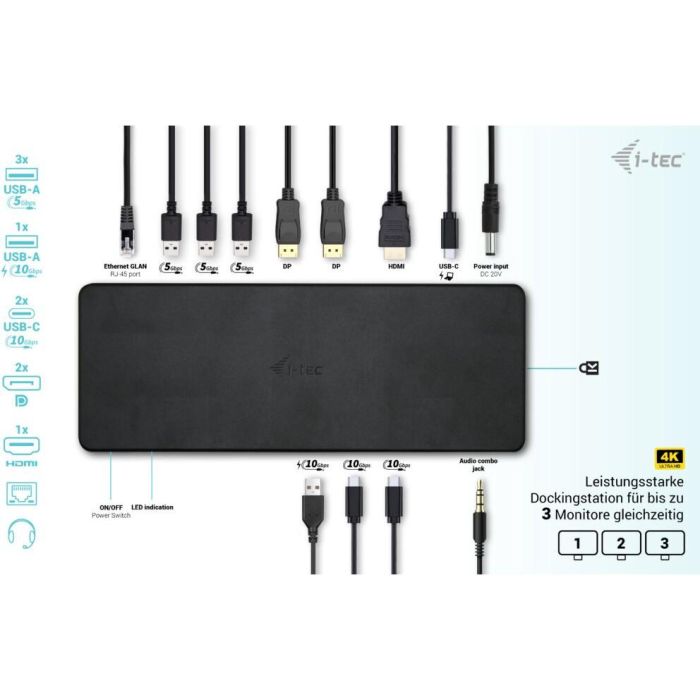 Dockstation i-Tec Gen 2 Pro 5 Dockstation i-Tec Gen 2 Pro 5