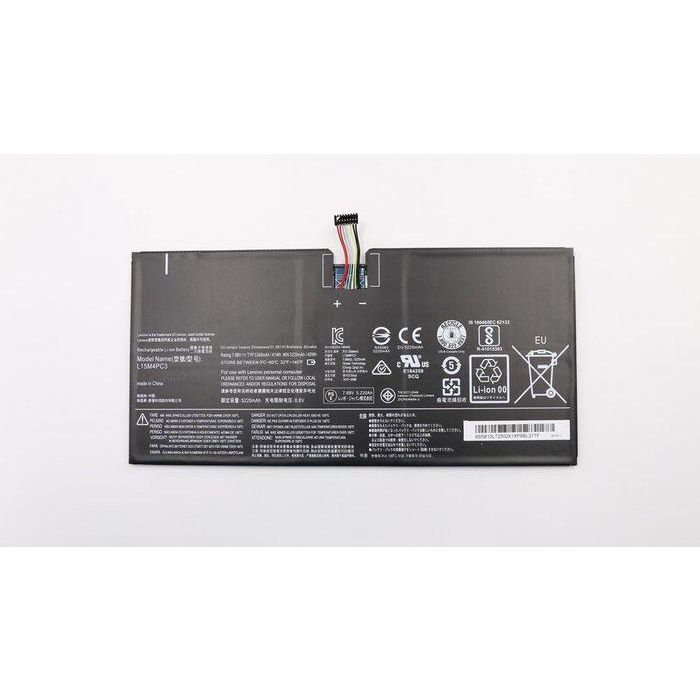 CoreParts Laptop Battery for Lenovo 40.70Wh Li-Pol 7.68V 5300mAh Black, IdeaPad Miix 720, Miix 5 Pro CoreParts Laptop Battery for Lenovo 40.70Wh Li-Pol 7.68V 5300mAh Black, IdeaPad Miix 720, Miix 5 Pro