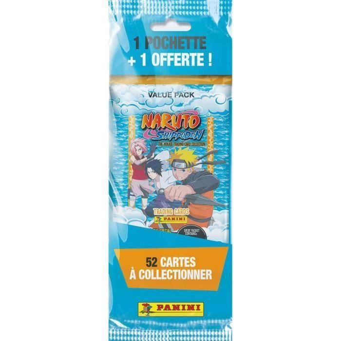 Fat pack 1 bolsillo comprado + 1 gratis - PANINI - Naruto - 52 cartas Fat pack 1 bolsillo comprado + 1 gratis - PANINI - Naruto - 52 cartas