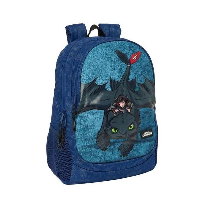 Safta Mochila adaptable a carro Cómo Entrenar a Tu Dragón 32x44x16cm